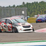 Arjun Balu (No.39), who won a double in the Indian Touring Cars category (July 20)
