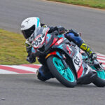 Jagathishree Kumaresan, winner of both races in the Girls (Stock 165cc) category (Aug 02)