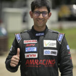 Achintya Mehrotra from New Delhi, who won in the Asia Auto Gymkhana event (Sept 27)