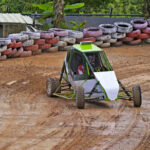 Action in Autocross practice session (Sept 26)