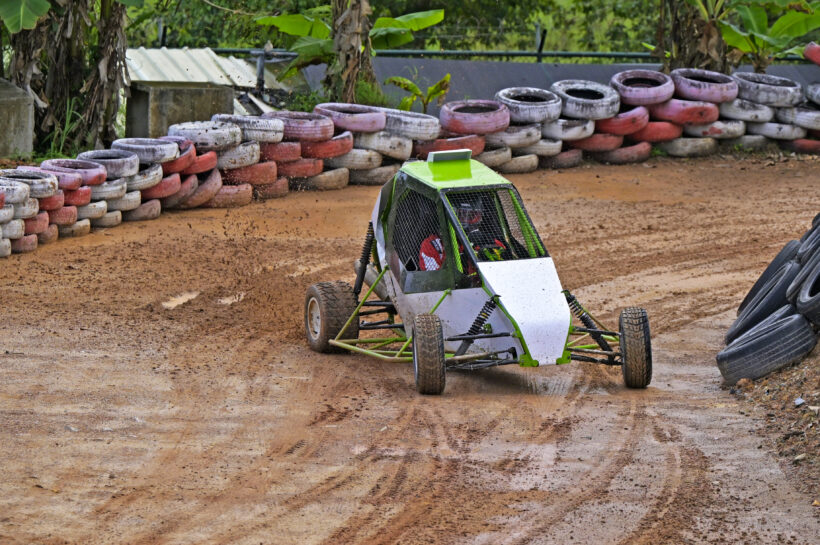 Action in Autocross practice session (Sept 26)