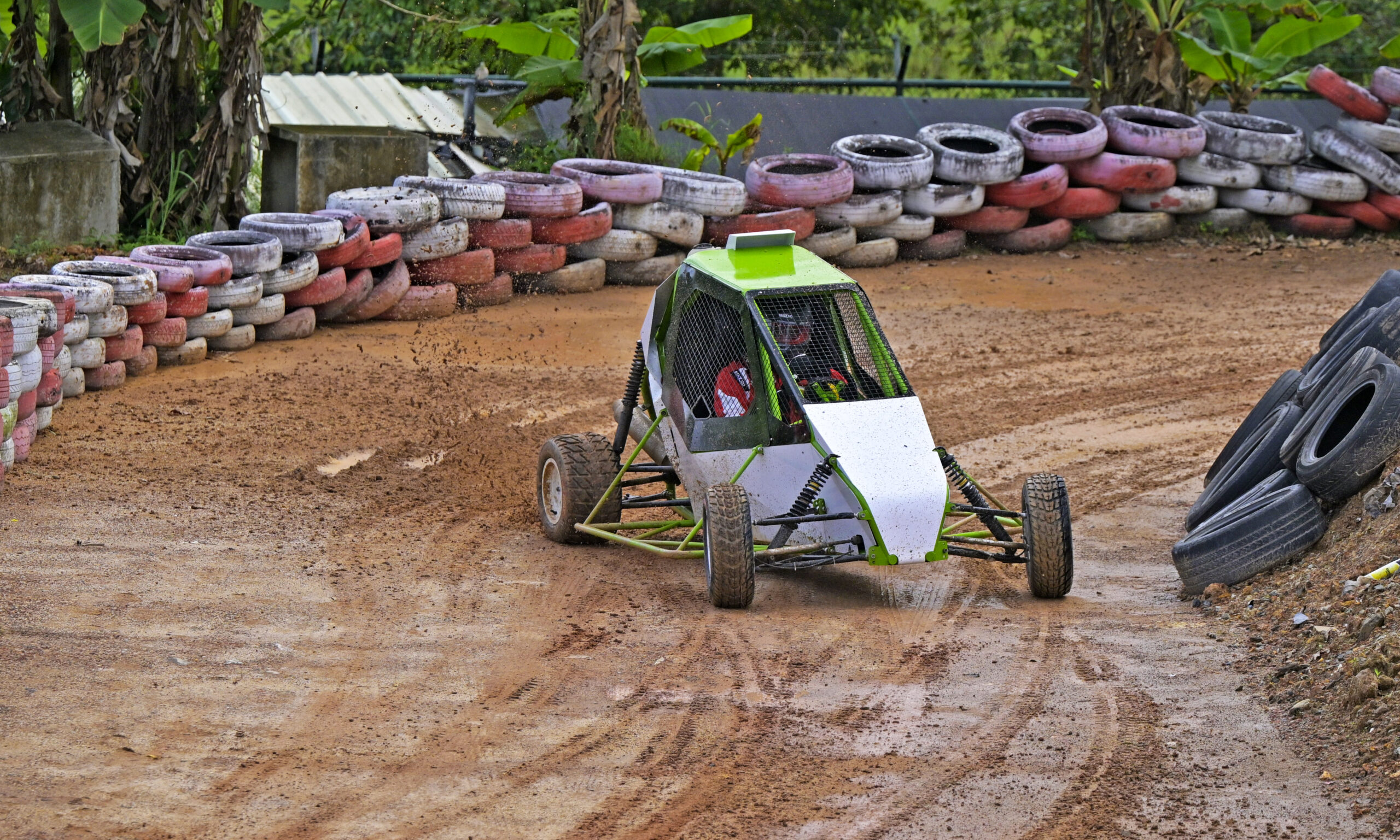 Action in Autocross practice session (Sept 26)