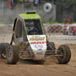 Bengaluru's Chetan Shivram who was third Overall while progressing to the roundof 16 in the Autocross category (Sept 27)
