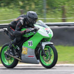 Chennai's Kamal Navas, who qualified for pole position in the Super Stock 165cc Intermediate category (Sept 5)