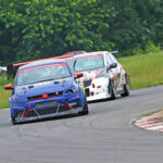 Ritesh Rai (No.13) who scored a double in the Indian Touring Cars category (Sept 21)