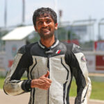 Bengaluru's Varun Patil, winner of the Stock 301-400cc race (Oct 5)