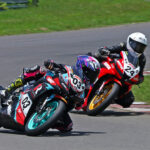 Chennai's Jagathishree Kumaresan (3), the championship leader in the Girls (Stock 165cc) class (File photo)