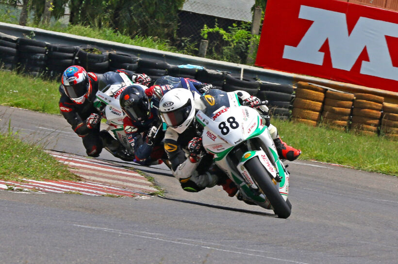 Hyderabad's Rahil Pillarisetty (88), leader in the Pro-Stock 301-400cc class (File photo)
