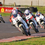 Senthilkumar (54) winning the Pro-Stock 200cc Open race (Oct 4)