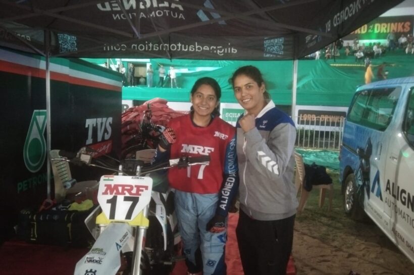 Alena Sheik, finds a fan Garima Choudhary the 2012 London Olympian judoka at Raipur