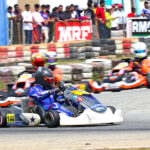 Kiaan Shah (144, Mumbai), winner of Junior Max final race (Nov 8)