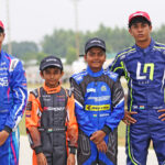 Round 5 winners (left to right) - Kiaan Shah (Mumbai), Shiv Neel (Coimbatore, Rehan Khan Rasheed (Chennai) and Ishaan Madesh (Bengaluru) (Nov 8)