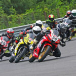 Aizawls Lal Nunsanga (58) and Hyderabads Rajender Beedani (6), the top title contenders in Novice (Stock 165cc) category (File Photo)