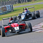 Arjun Chheda (1) and Ishaan Madesh (55) the title contenders in the MRF F2000 category (file photo)