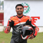 Bengalurus Jagadeesh Nagaraj, who qualified for pole position in the Stock 301-400cc (Novice) category (Jan 9)