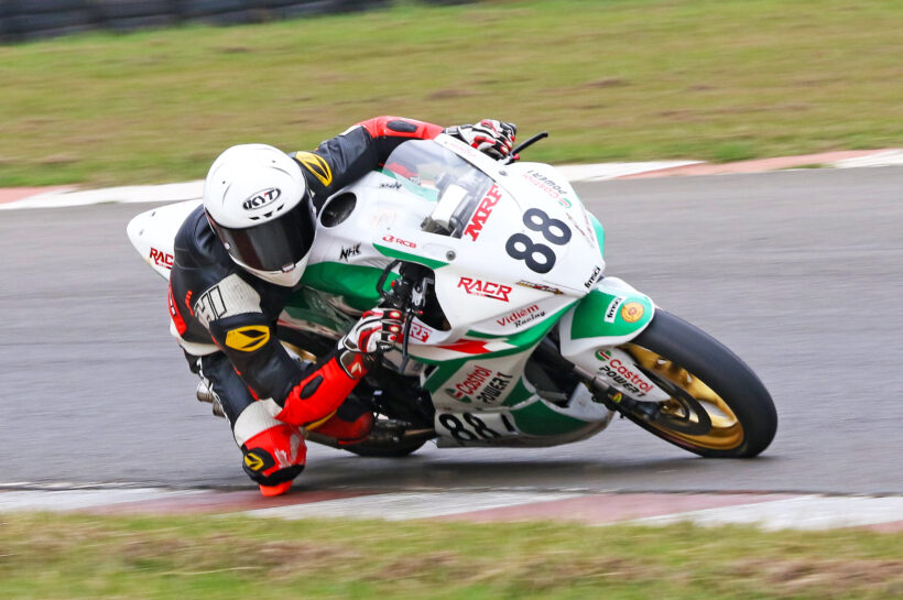 Hyderabads Rahil Pillarisetty, who qualified for pole position in the Pro-Stock 301-400cc Open category (Jan 9)