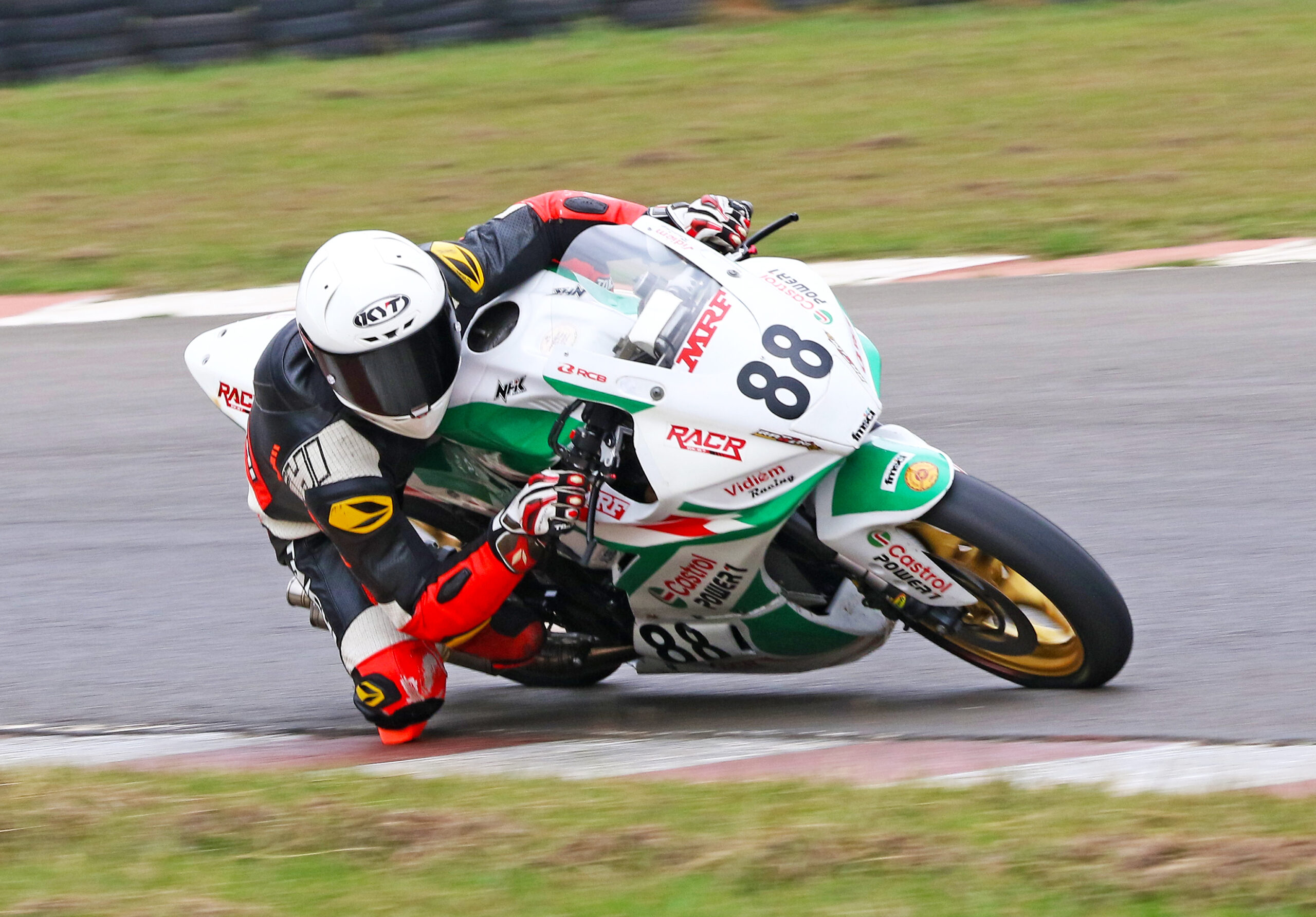 Hyderabads Rahil Pillarisetty, who qualified for pole position in the Pro-Stock 301-400cc Open category (Jan 9)