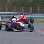 Nigel Abraham Thomas (3), on way to win the MRF F1600 race (Jan 24)