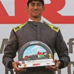 Sai Shiva Sankaran, winner in the MRF F1600 category (Jan 04)