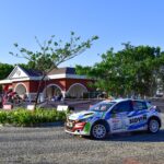 Dean Mascarenhas and Gagan Kakrumbaiah in action in the Super Special Stage (SSS) on Friday Nashik 27 Feb 2026