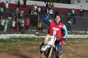 Rugved Barguje on a winning run at vizag on 6feb26
