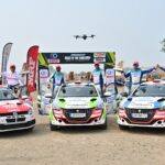 Top three winners of Rally of Highlands, Indore 1feb2026