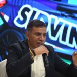 Mohan Nagarajan -Chairman, Sidvin Energy Engineering addressing the media