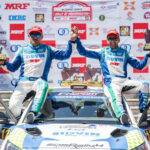Dean Mascarenhas, right, and codriver Gagan Karumbaiah win Nashik rally, crowned 202 -INRC 4W Champs