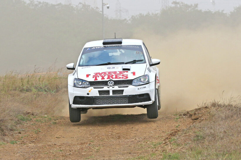 Karna Kadur who leads APRC and INRC Overall standings (April 18)