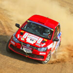 Tarushi Vikram (Chikkamgaluru), the quickest in the Ladies and INRC JUnior categories (April 17)